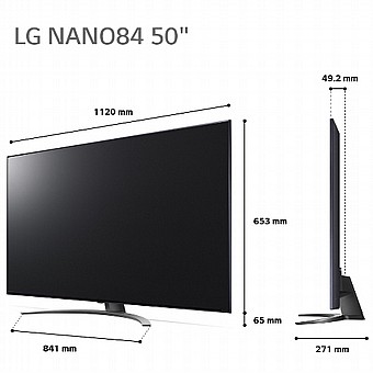 ��� �������� LG NanoCell UHD ����� 50 ���� ���� ���������� 4K ��� 50NANO846QA