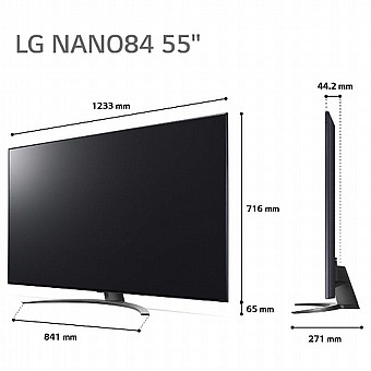 ��� �������� LG NanoCell UHD ����� 55 ���� ���� ���������� 4K ��� 55NANO846QA