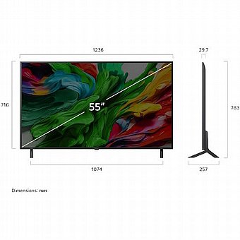 �������� ���� 55" LG 4K QNED MINILED 55QNED86A6A