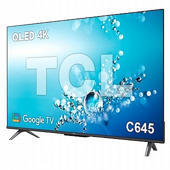 �������� ���� "65 QLED 4K Google TV ���� TCL ��.��.�� ��� 65C645