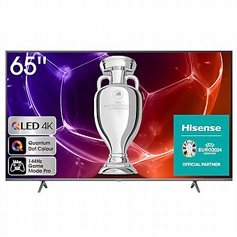 �������� ���� "65 QLED 4K ���� HISENSE ������ ��� 65E7KQ PRO