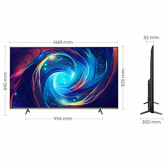 �������� ���� "65 QLED 4K ���� HISENSE ������ ��� 65E7KQ PRO
