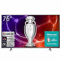 �������� ���� "75 QLED 4K ���� HISENSE ������ ��� 75E7KQ PRO