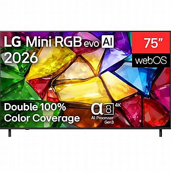 �������� ���� "75 LG 4K MINI RGB AI 75MRGB85B6C
