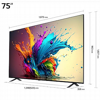 �������� ���� "75 4K QNED MINI LED ���� LG �� �� ��� 75QNED90T6A