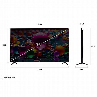 �������� ���� 75" LG UHD AI 75UA85006LA
