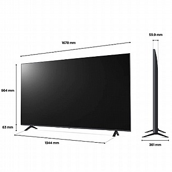 ��� �������� LG UHD - ����� 75 ���� ���� ���������� 4K ��� 75UQ80006LD