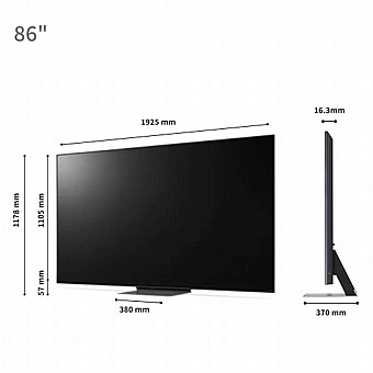 �������� LG ���� 86 ���� 4K ����������� Quantum Dot & NanoCell - QNED ���: 86QNED816RE