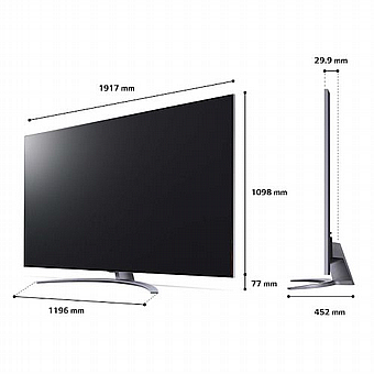 �������� ���� "86 4K QNED MINI LED ���� LG �� �� ��� 86QNED916QA