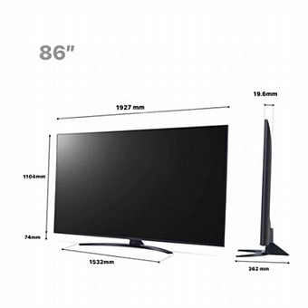�������� ���� 86 ���� ���������� 4K LG UHD,  ���: 86UR81006LA