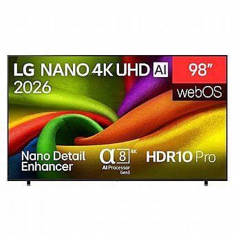�������� ���� "98 LG NANO UHD AI �� �� ��� 98NU850B6LB