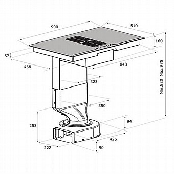 ������ ��������� ������� ���� ���� 90 �"� ���� AIRFORCE �������� ��� CENTRALE G5 FLEX