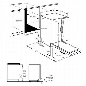 ���� ���� �������� ��� AEG FSE83817P