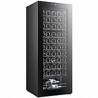 מקרר יינות 34 בקבוקים מדפי נירוסטה מבית LANDERS לנדרס דגם JC98 מקרר יינות 34 בקבוקים מדפי נירוסטה מבית LANDERS לנדרס דגם JC98