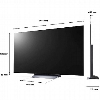 ��� �������� ����������� LG OLED EVO - ����� 65 ���� SMART TV ���������� 4K ��� OLED65C26LA