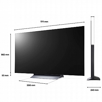 ��� �������� ����������� LG OLED EVO - ����� 77 ���� SMART TV ���������� 4K ��� OLED77C26LA