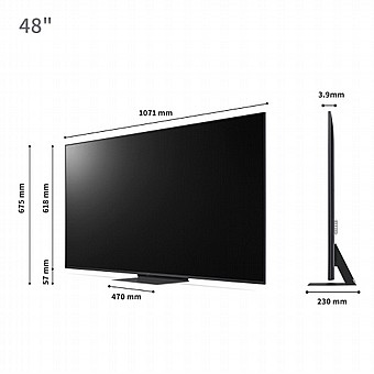 ��� ����������� EVO LG OLED - ����� 77 ���� SMART TV  ���������� 4K ���: OLED77C36LA