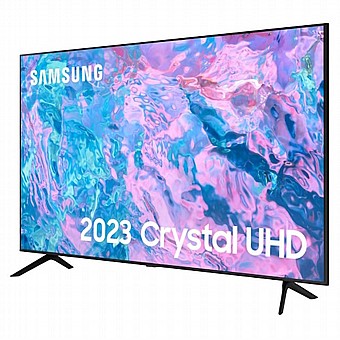 טלוויזיה חכמה ''75 UHD 4K מבית SAMSUNG סמסונג דגם UE75CU7100- עולם של ...